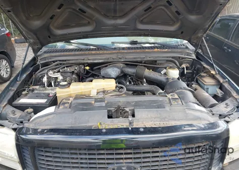 2004 Ford Excursion Limited из США, поврежденный, VIN 1FMNU42L84ED00303